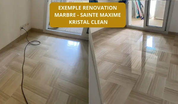 renovation sol en marbre sainte maxime